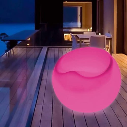 Rechargeable LED Chair Square Ball Dinning Color Changing Nightlight Party Event