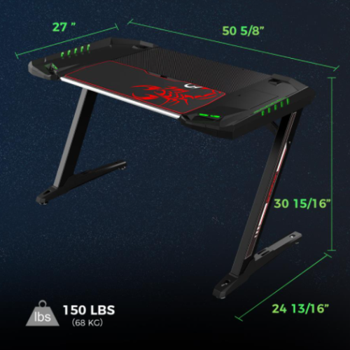 Saddle Brown Coaster_802437 Gaming Desk