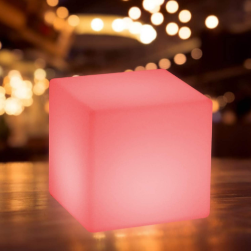 LED Cube Chair Nightlight Party Event Decor Color Changing Rechargeable