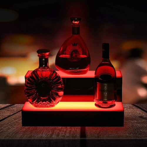 LED Dynamic Liquor Shelf  LED Liquor Shelf Nightlight Club Party Event Decor Color Changing Rechargeable