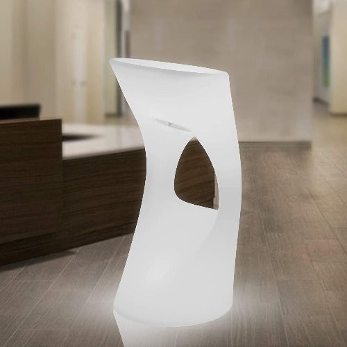 Light Gray 16 Color Changing LED Light Up Furniture Bar Stool Chair(Bar Stool) LED Bar Stool Chair Rechargeable Color Changing Nightlight Party Club Event Decor