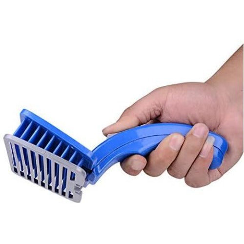 Royal Blue Pet  Brush Comb Shedding Tool Hair Fur Easy-to-Clean Pet Grooming Brush Shedding Tool Dog Cat Hair Fur