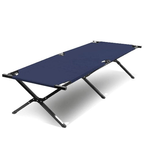 Dark Slate Gray Lightweight Portable Folding Camping Hiking Bed & Cots Oxford Lightweight Portable Camping Cot Heavy Duty Foldable Collapsible Carriable Hiking Outdoor Bed