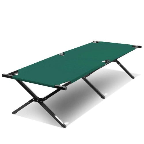 Dark Slate Gray Lightweight Portable Folding Camping Hiking Bed & Cots Oxford Lightweight Portable Camping Cot Heavy Duty Foldable Collapsible Carriable Hiking Outdoor Bed