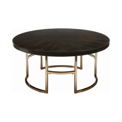 Coaster Round Top Coffee Table