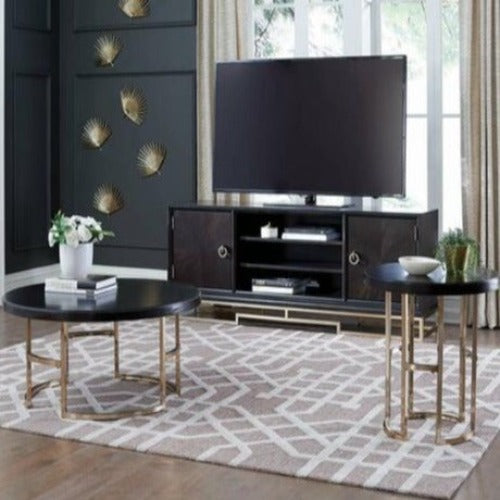 Coaster Round Top Coffee Table