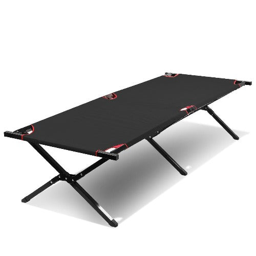 Dark Slate Gray Lightweight Portable Folding Camping Hiking Bed & Cots Oxford Lightweight Portable Camping Cot Heavy Duty Foldable Collapsible Carriable Hiking Outdoor Bed
