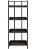 coaster_803412-dark-oak-wood-sandy-black-metal-bookcase-4-shelf