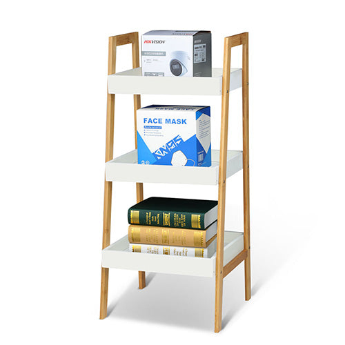 Multi-tier Bamboo Organizer Shelf Bookshelf Display Rack Storage Shelves Bookcase for Living Room Bathroom