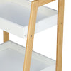 Multi-tier Bamboo Organizer Shelf Bookshelf Display Rack Storage Shelves Bookcase for Living Room Bathroom