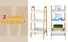 Multi-tier Bamboo Organizer Shelf Bookshelf Display Rack Storage Shelves Bookcase for Living Room Bathroom