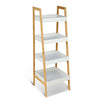 Multi-tier Bamboo Organizer Shelf Bookshelf Display Rack Storage Shelves Bookcase for Living Room Bathroom