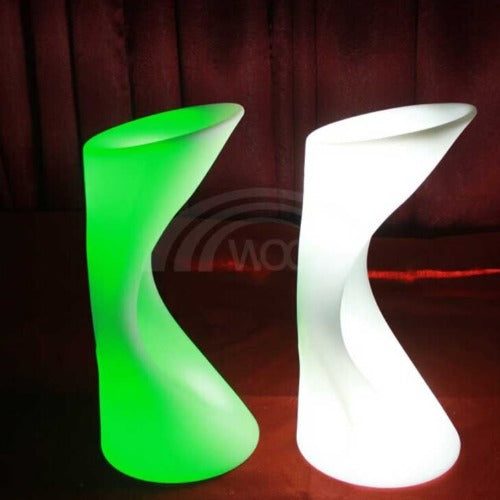 LED Bar Stool Chair Rechargeable Color Changing Nightlight Party Club Event Decor