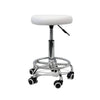 Dark Gray Hydraulic Adjustable Rolling Stool w/Footrest Beauty Spa Salon Barber Tattoo(Black/White) Hydraulic Adjustable Rolling Stool with Footrest Swivel Faux Leather Soft Padded Cushion Seat With Footrest