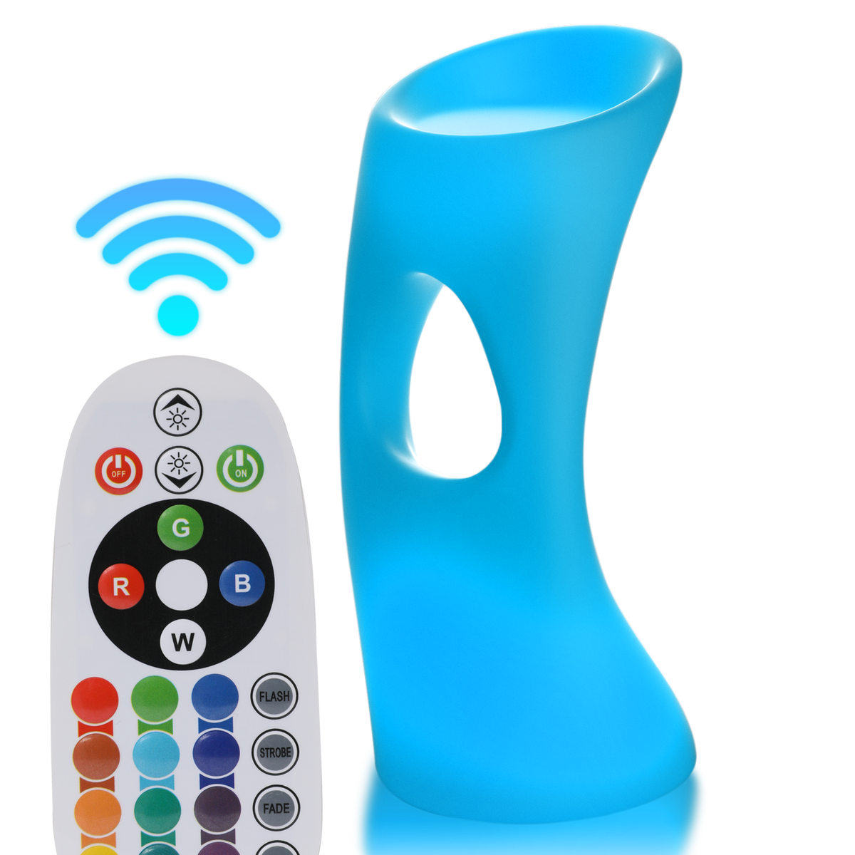 LED - Stool - Hole - 16 Colors Remote Control– Magshion Furniture