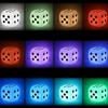 Rechargeable LED Cube Chair Dice Nightlight Party Event Decor Color Changing