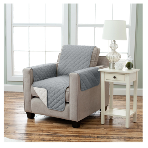 Chair Loveseat Sofa Protect Protector Cover Grey