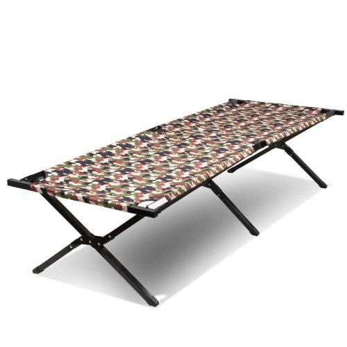 Rosy Brown Lightweight Portable Folding Camping Hiking Bed & Cots Oxford Lightweight Portable Camping Cot Heavy Duty Foldable Collapsible Carriable Hiking Outdoor Bed