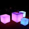 LED Cube Chair Nightlight Party Event Decor Color Changing Rechargeable