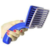 Royal Blue Pet Brush Comb Shedding Tool Hair Fur Easy-to-Clean Pet Grooming Brush Shedding Tool Dog Cat Hair Fur Bristle Comb